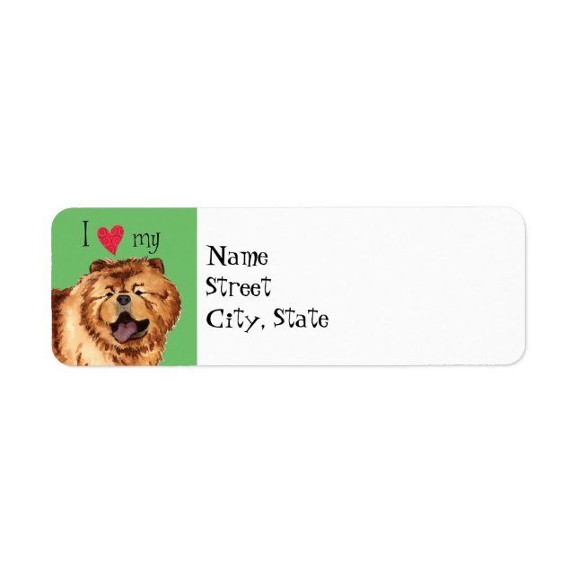 Ich Liebe meine Chow Chow (Vorne)