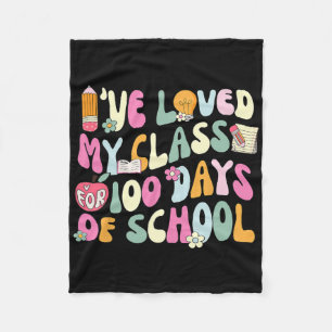 Ich liebe meine Cl seit 100 Tagen Schullehrer 100. Fleecedecke