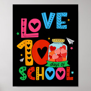 Ich liebe meine Cl seit 100 Tagen Schullehrer P Poster