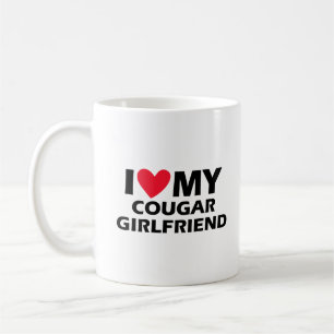 Ich liebe meine Cougar-Freundin Kaffeetasse