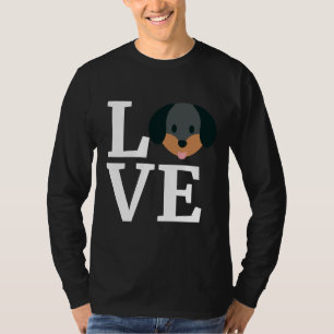 Ich Liebe meine Dackel Dackel Männer T-Shirt
