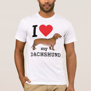 Ich Liebe meine Dackel T-Shirt