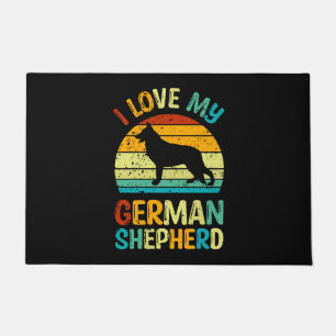 Ich Liebe meine deutsche Schäferin Fußmatte