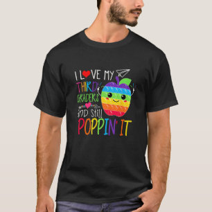 Ich liebe meine Drittklässler und knalle am ersten T-Shirt