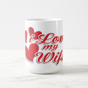 Ich Liebe meine Ehefrau Kaffeetasse