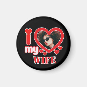 Ich Liebe meine Ehefrau Personalisiert Magnet