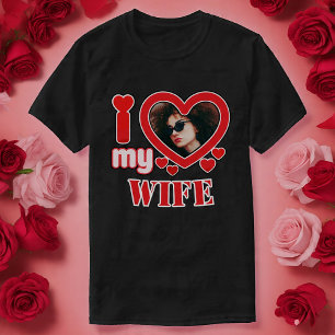 Ich Liebe meine Ehefrau Personalisiert T-Shirt