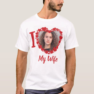 Ich Liebe meine Ehefrau Personalisiert T-Shirt