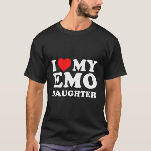 Ich Liebe meine Emo-Tochter T-Shirt