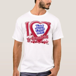 Ich Liebe meine Enkelkinder - Foto T-Shirt