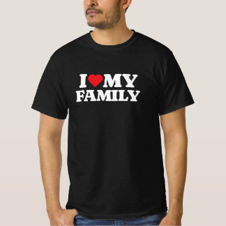 Ich Liebe meine Familie T-Shirt
