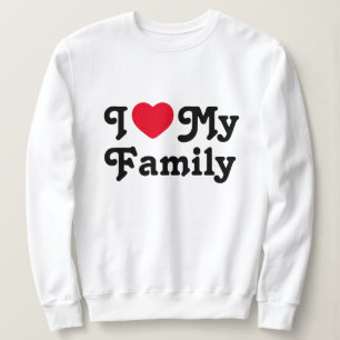 Ich Liebe meine Familienreise Sweatshirt