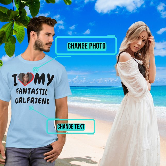 Ich Liebe meine fantastische Freundin T-Shirt (Please enjoy our tee.)