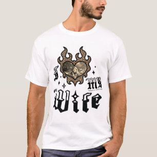 Ich liebe meine Frau - Cheetah - DingusDesign T-Shirt