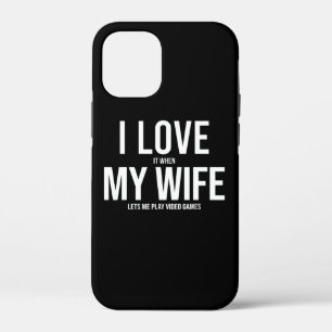 Ich liebe meine Frau Lustiges Kunstgeschenk Case-Mate iPhone Hülle
