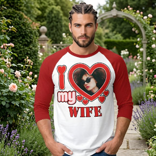 Ich liebe meine Frau Personalisiert T-Shirt