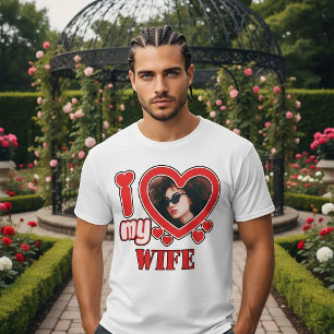 Ich liebe meine Frau Personalisiert T-Shirt