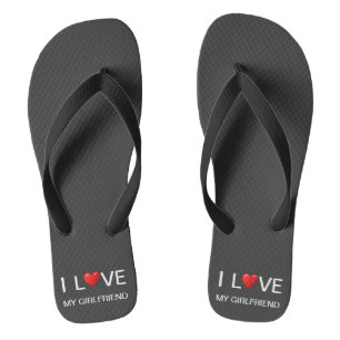 ICH LIEBE MEINE FREUNDFLÜSSEL FLIP FLOPS