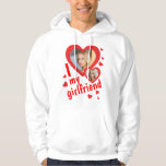 Ich Liebe meine Freundin | Benutzerdefiniertes Fot Hoodie<br><div class="desc">Erstellen Sie Ihre eigene Ich Liebe meine Freundin Foto hoodie. Dieses Shirt kann eine Randgeschenk sein, ein lustiges Bf Jubiläumsgeschenk. Zwingen Sie Ihren Freund, dieses super niedliche Shirt die ganze Zeit zu tragen und halten Sie ihn davon ab, untreu zu sein. Er wird eine Menge Komplimente in der Schule oder...</div>