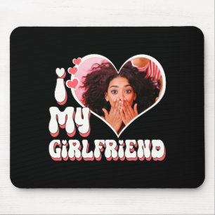 Ich liebe meine Freundin Benutzerdefiniertes schwa Mousepad