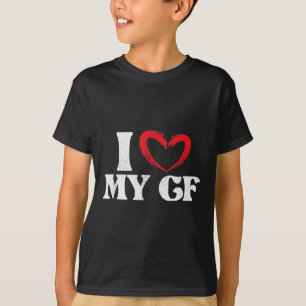 Ich Liebe meine Freundin _ Beziehungsbräune Bräuti T-Shirt