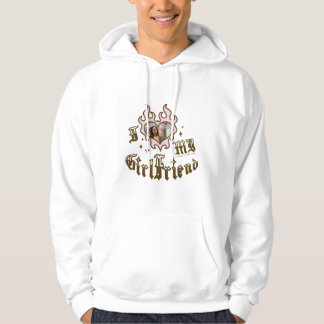 Ich liebe meine Freundin - Brown - DingusDesign Hoodie