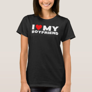 Ich Liebe meine Freundin Crazy BF Freundin T-Shirt