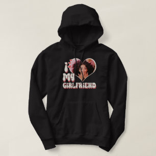 Ich Liebe meine Freundin Custom Black Hoodie