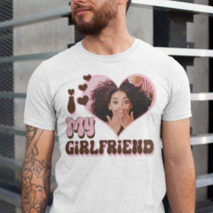 Ich Liebe meine Freundin Custom T-Shirt