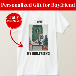 Ich liebe meine Freundin Foto Bella Canvas T-Shirt