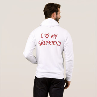 Ich liebe meine Freundin Hoodie