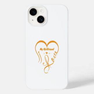 Ich liebe meine Freundin - I ♥ Us Case-Mate iPhone 14 Hülle