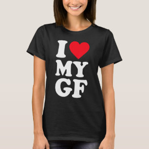 Ich Liebe meine Freundin, ich höre meine Freundin T-Shirt