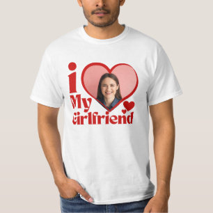 Ich liebe meine Freundin individuell T-Shirt