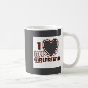 Ich liebe meine Freundin Kaffeetasse