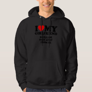 Ich Liebe meine Freundin Liebe Meine Freundin So B Hoodie