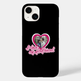 Ich Liebe Meine Freundin Personalisiertes Foto Case-Mate iPhone 14 Hülle