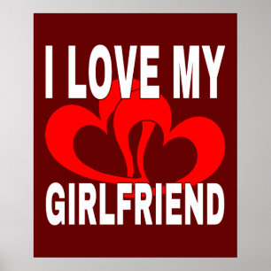 ICH LIEBE MEINE FREUNDIN POSTER