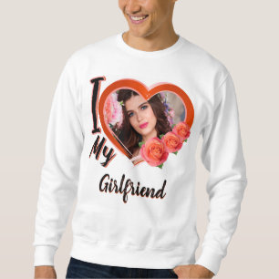 Ich Liebe meine Freundin T - Shirt mit Bild-