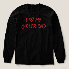 Ich liebe meine Freundin Tri-Blend Shirt