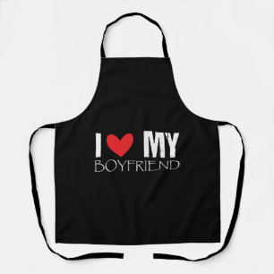 Ich Liebe meine Freundin Women Girl Valentinstag 2 Schürze