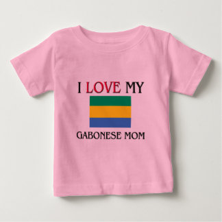 Ich Liebe meine gabunische Mama Baby T-shirt