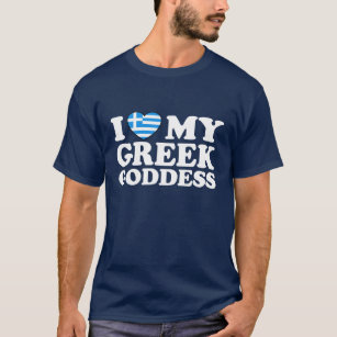 Ich Liebe meine griechische Göttin T-Shirt
