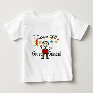 Ich Liebe meine große Großmutter Baby T-shirt