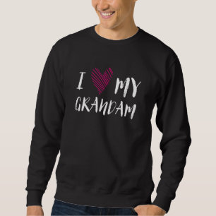 Ich Liebe meine Großfamilie Kleidung Sweatshirt