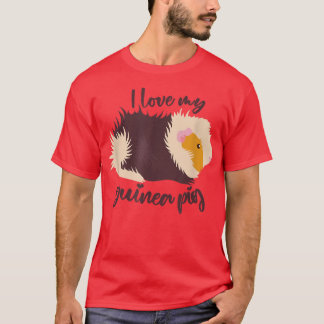 Ich Liebe meine Guinea Pig Niedlichen Funny T - Sh T-Shirt