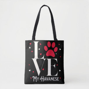 Ich Liebe meine Havanese! Süßes Geschenk für Hunde