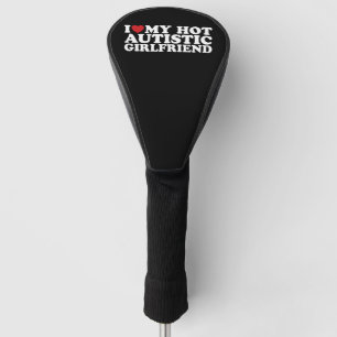 Ich liebe meine heiße autistische Freundin GF Auti Golf Headcover