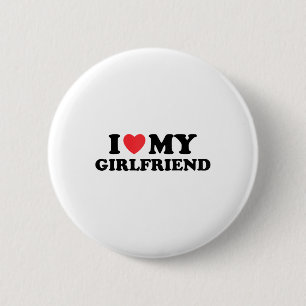 Ich Liebe meine heiße Freundin, ich höre meine hei Button
