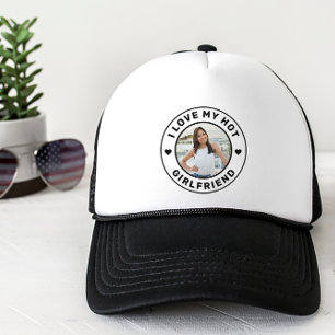 Ich Liebe meine heiße Freundin Personalisiert Truckerkappe